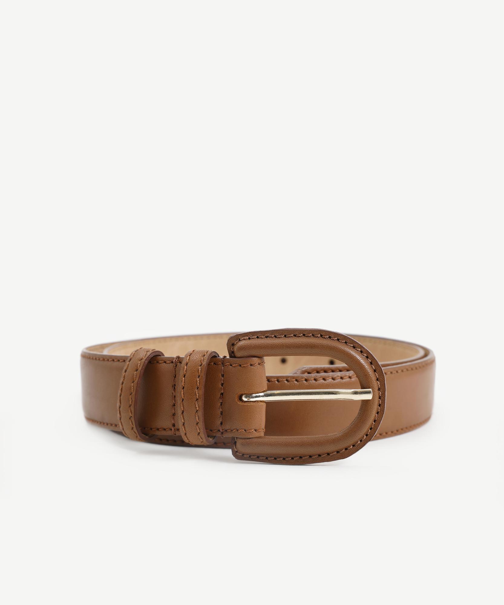  YARGICI Deri Kaplama Tokalı Deri Kemer