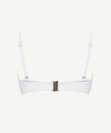  YARGICI Yaka Detaylı Bikini Üst