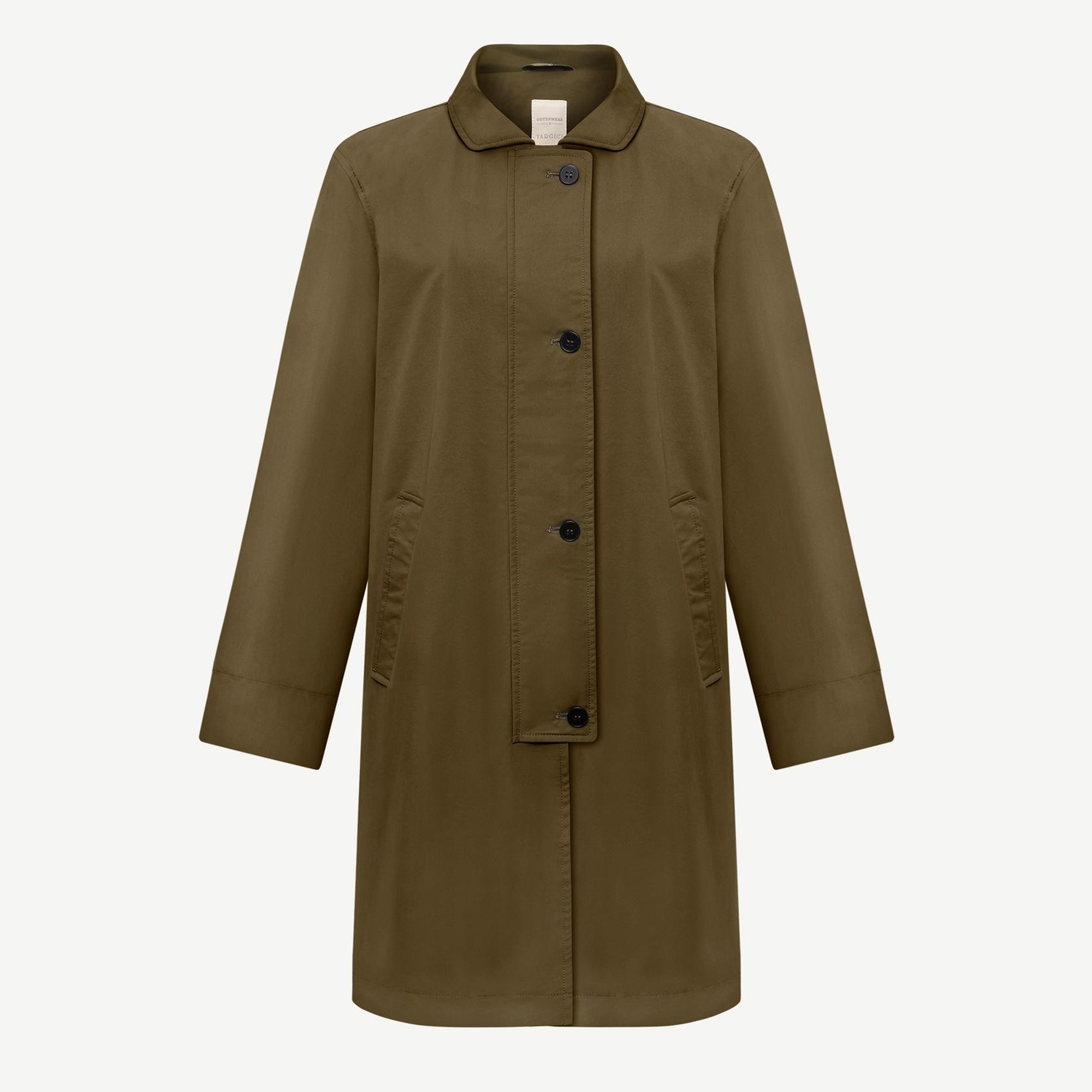 YARGICI Düğme Detaylı Pardösü