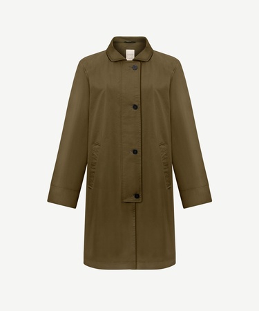  YARGICI Düğme Detaylı Pardösü