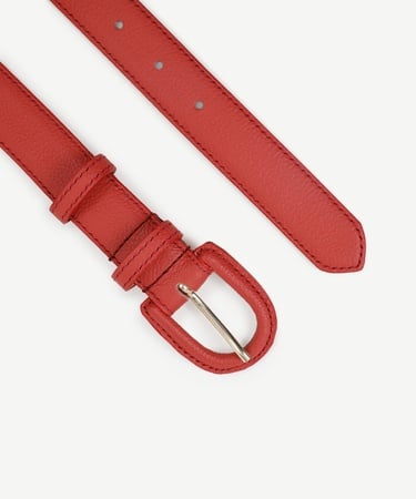  YARGICI Deri Kaplama Tokalı Deri Kemer