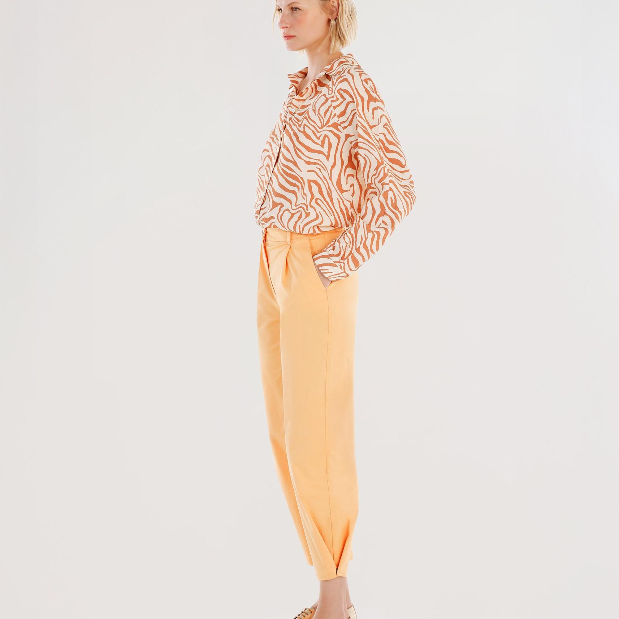 YARGICI Ayarlanabilir Paça Düz Kesim Pantolon