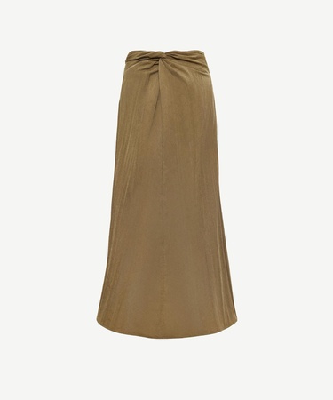  YARGICI Önü Düğümlü Uzun Etek