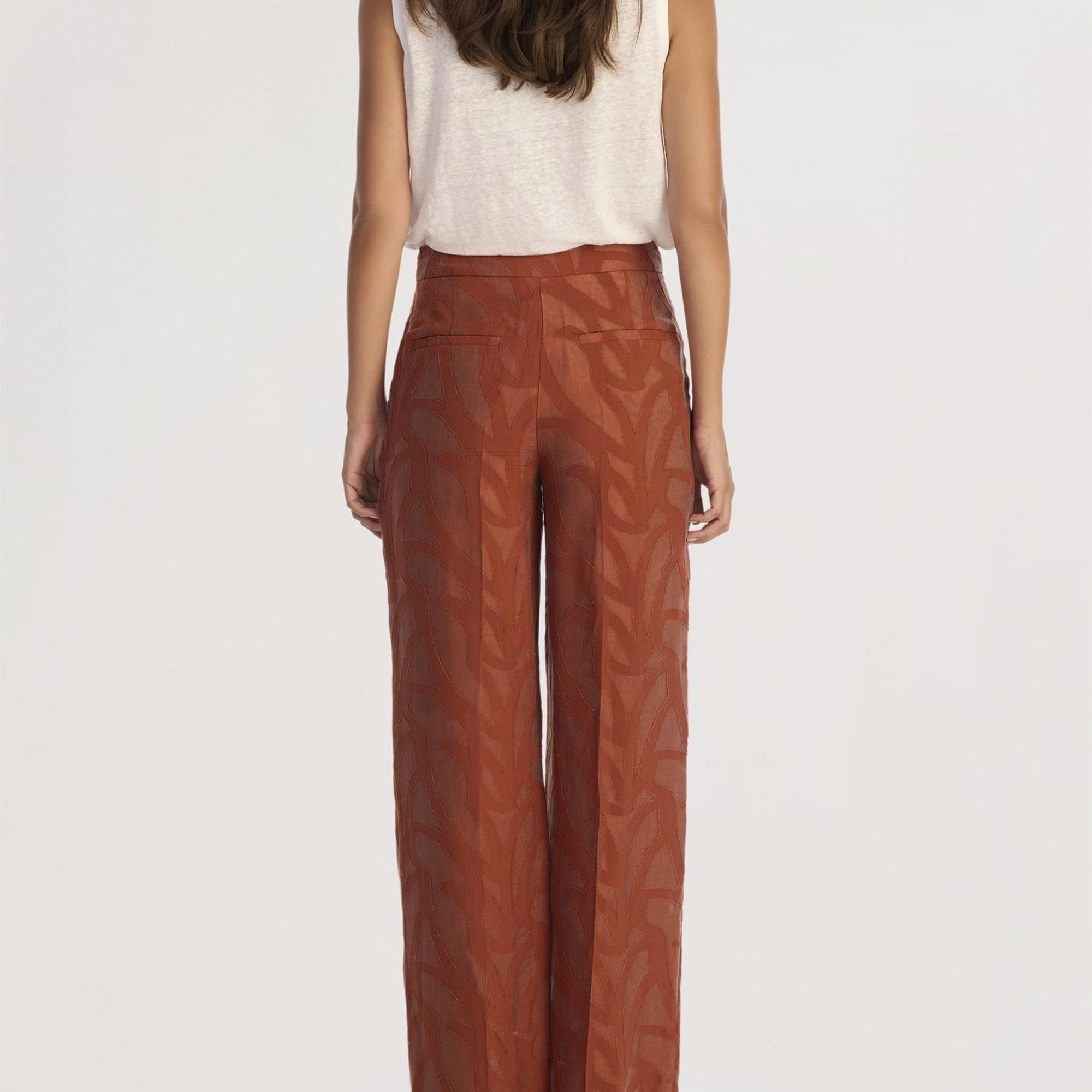 YARGICI Nervür Detaylı Pantolon