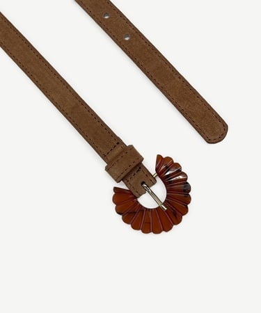  YARGICI Toka Detaylı Deri Kemer