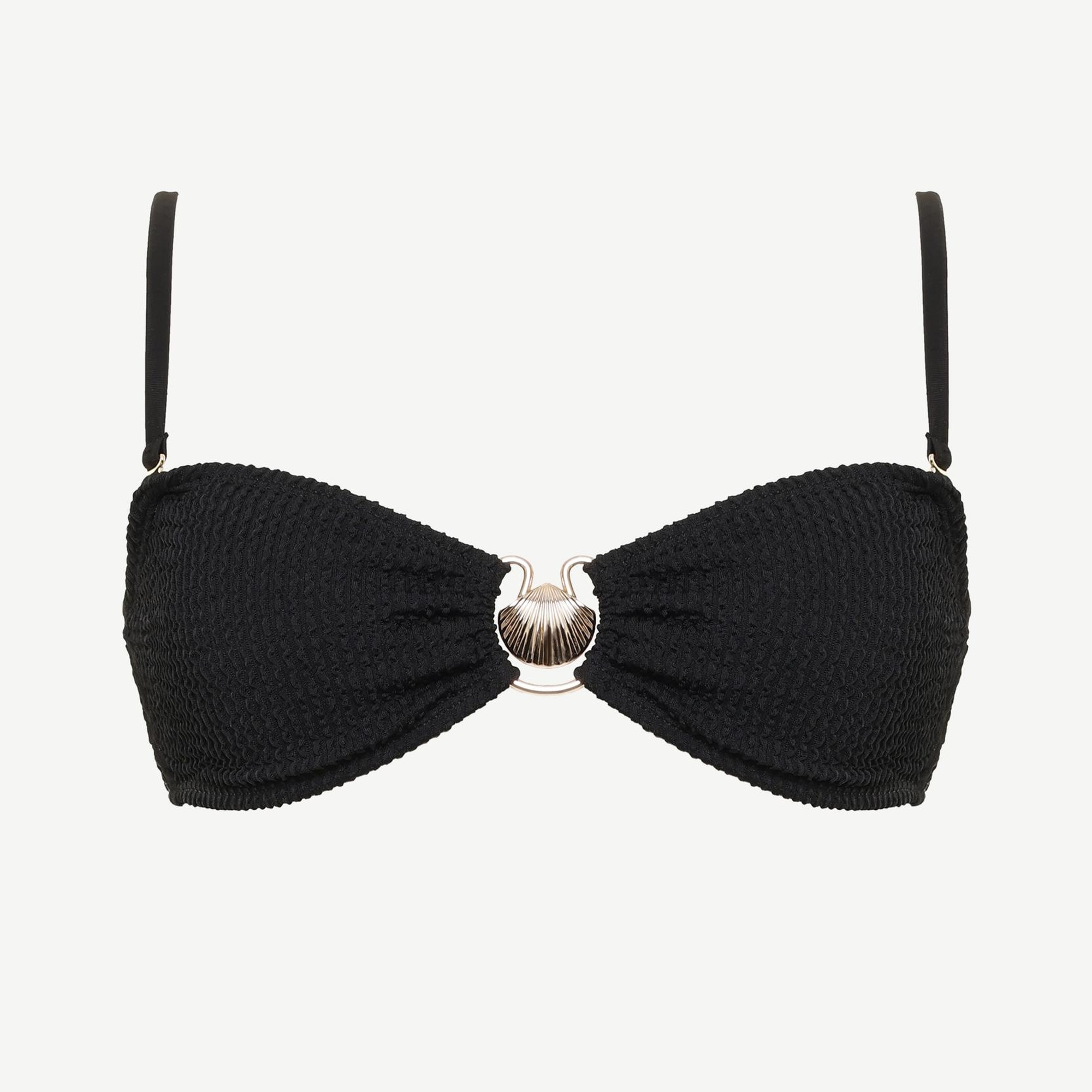 YARGICI Yaka Detaylı Bikini Üst