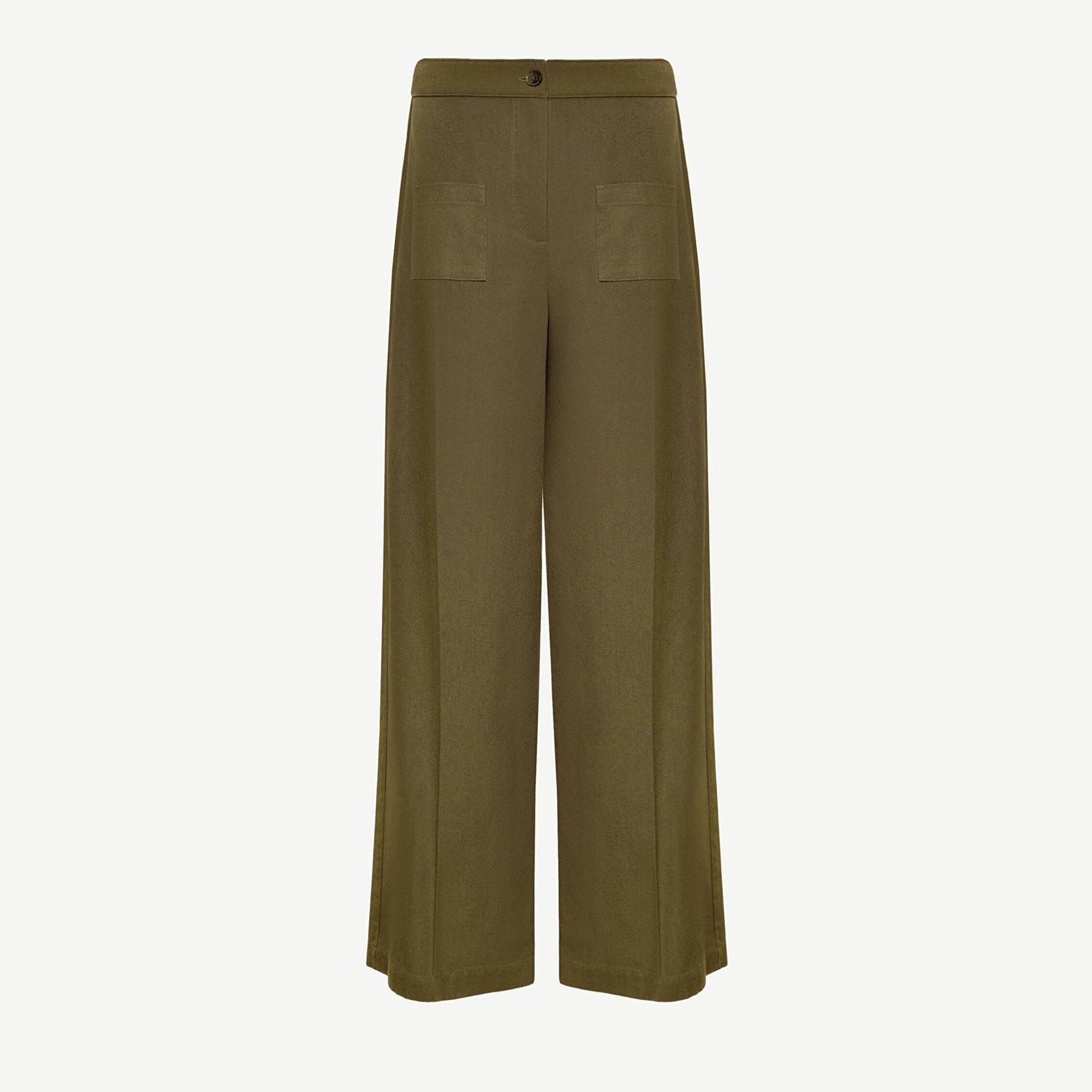 YARGICI Önü Cepli Bol Kesim Pantolon