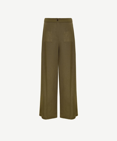  YARGICI Önü Cepli Bol Kesim Pantolon