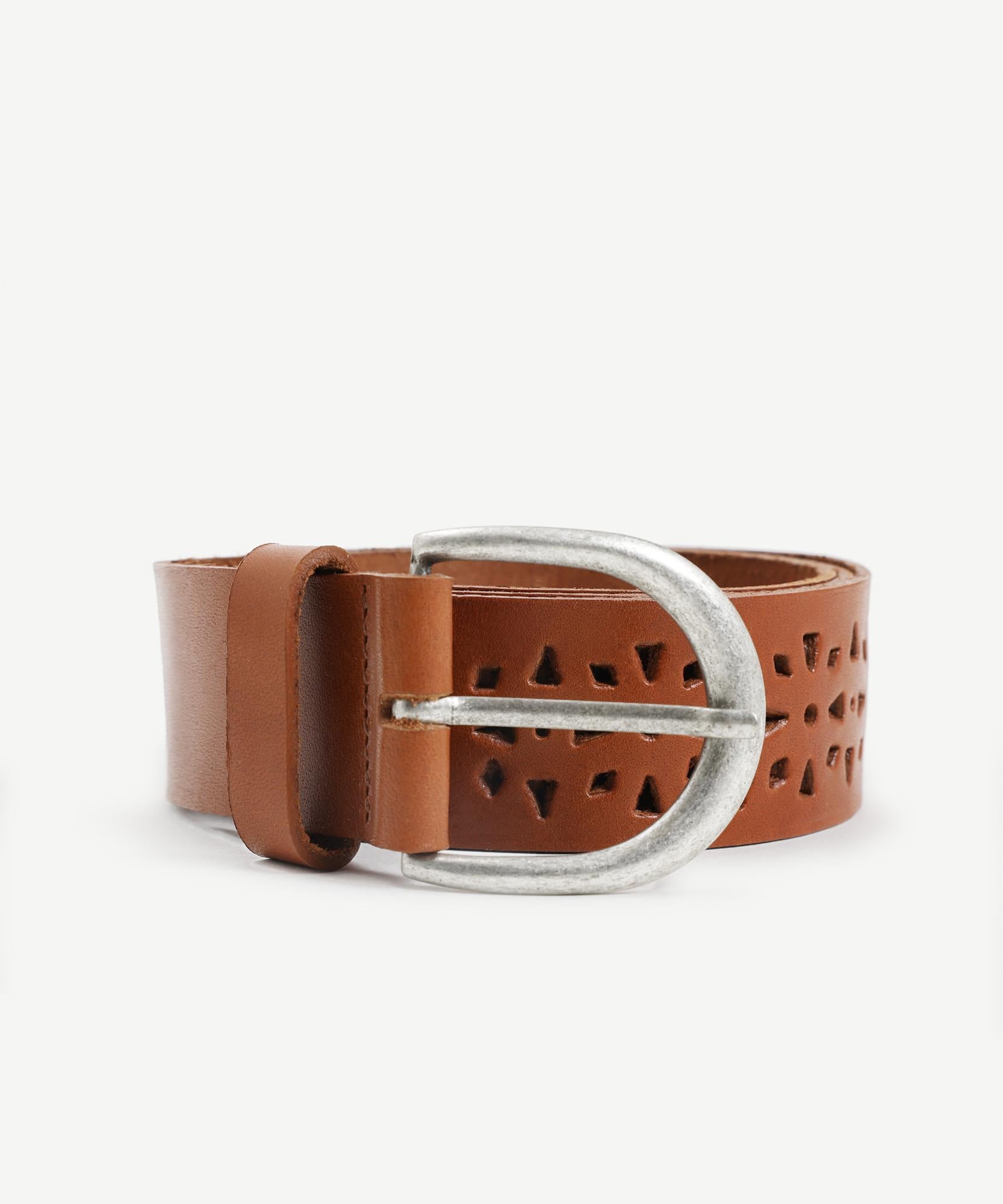  YARGICI Zımbalı Deri Kemer