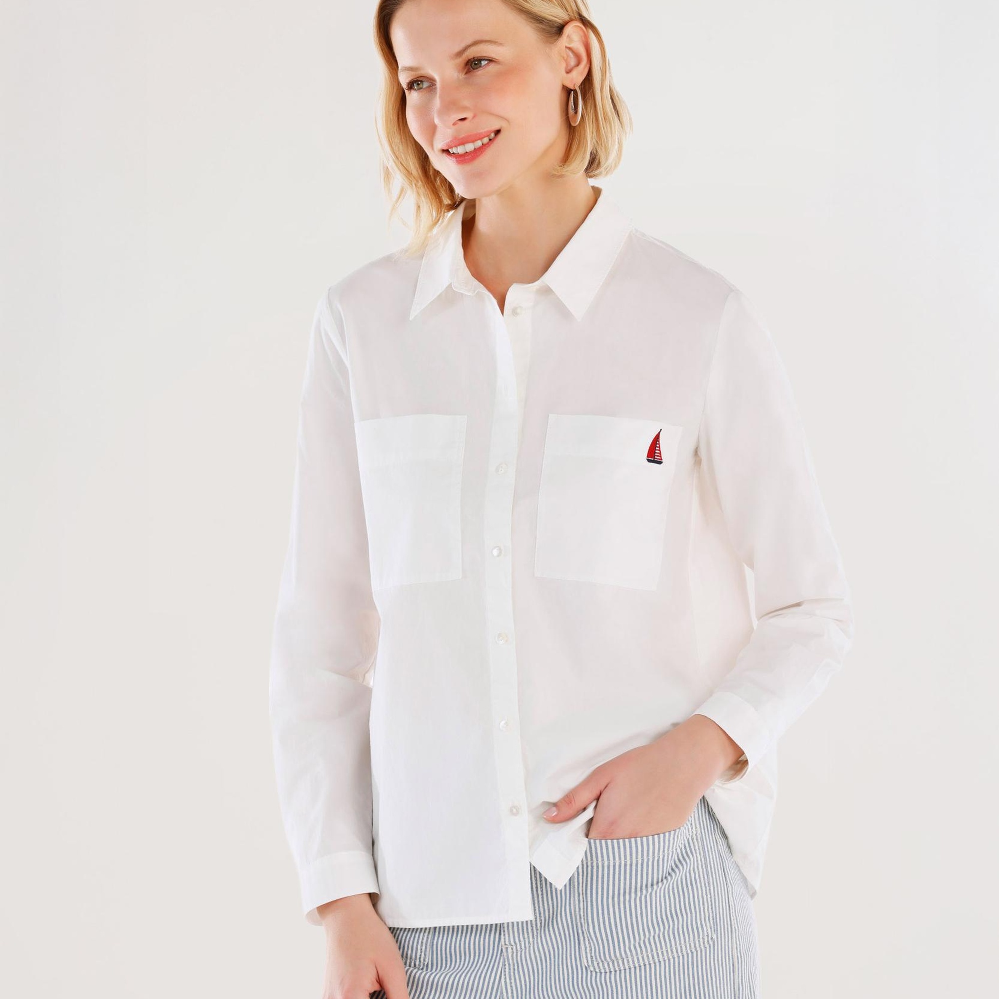 YARGICI Cebi Nakışlı Gömlek