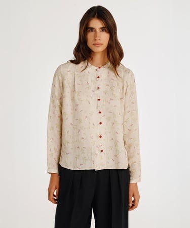  YARGICI Düğme Detaylı Gömlek