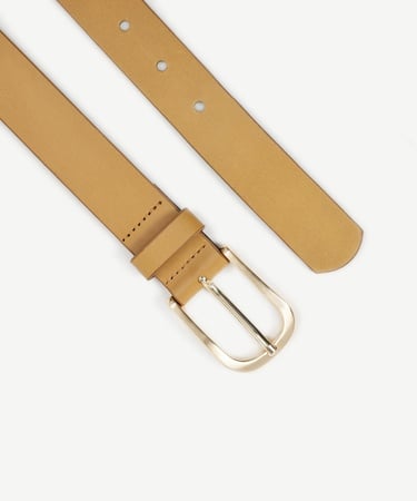  YARGICI Renk Detaylı Deri Kemer