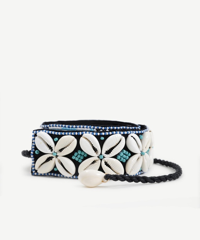  YARGICI Boncuk Detaylı Bağlamalı Bel Kemeri