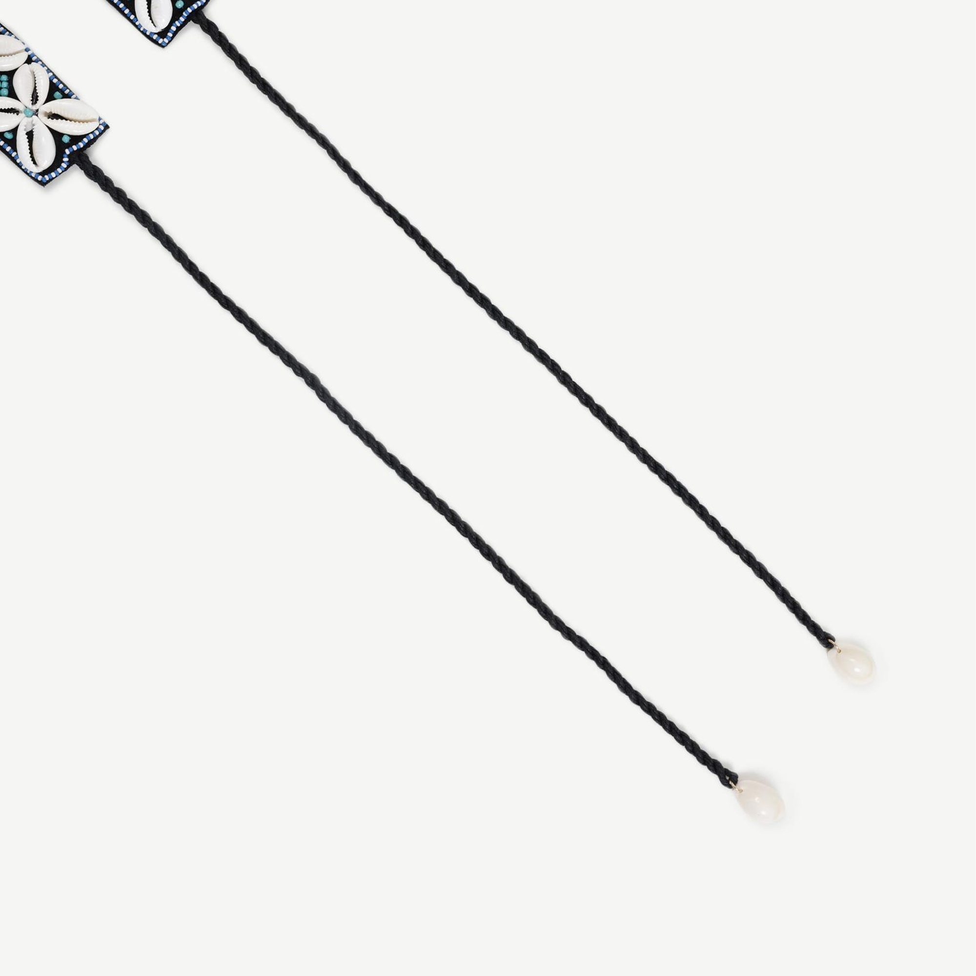 YARGICI Boncuk Detaylı Bağlamalı Bel Kemeri