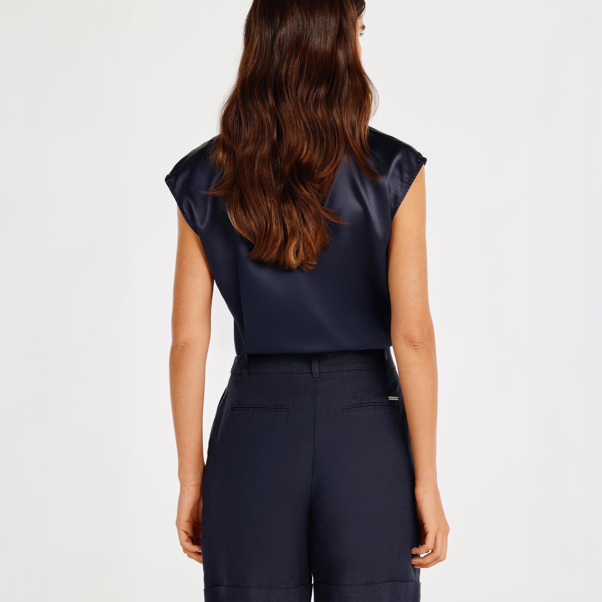 Düz Kesim Uzun Bermuda