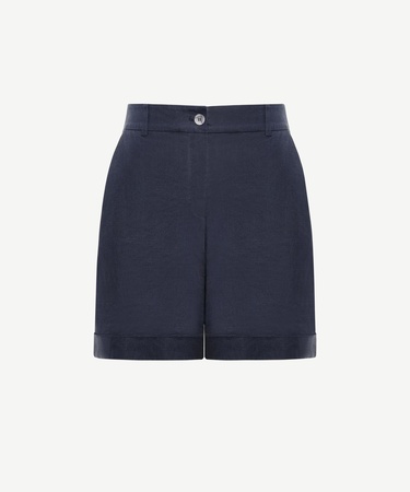  Düz Kesim Uzun Bermuda