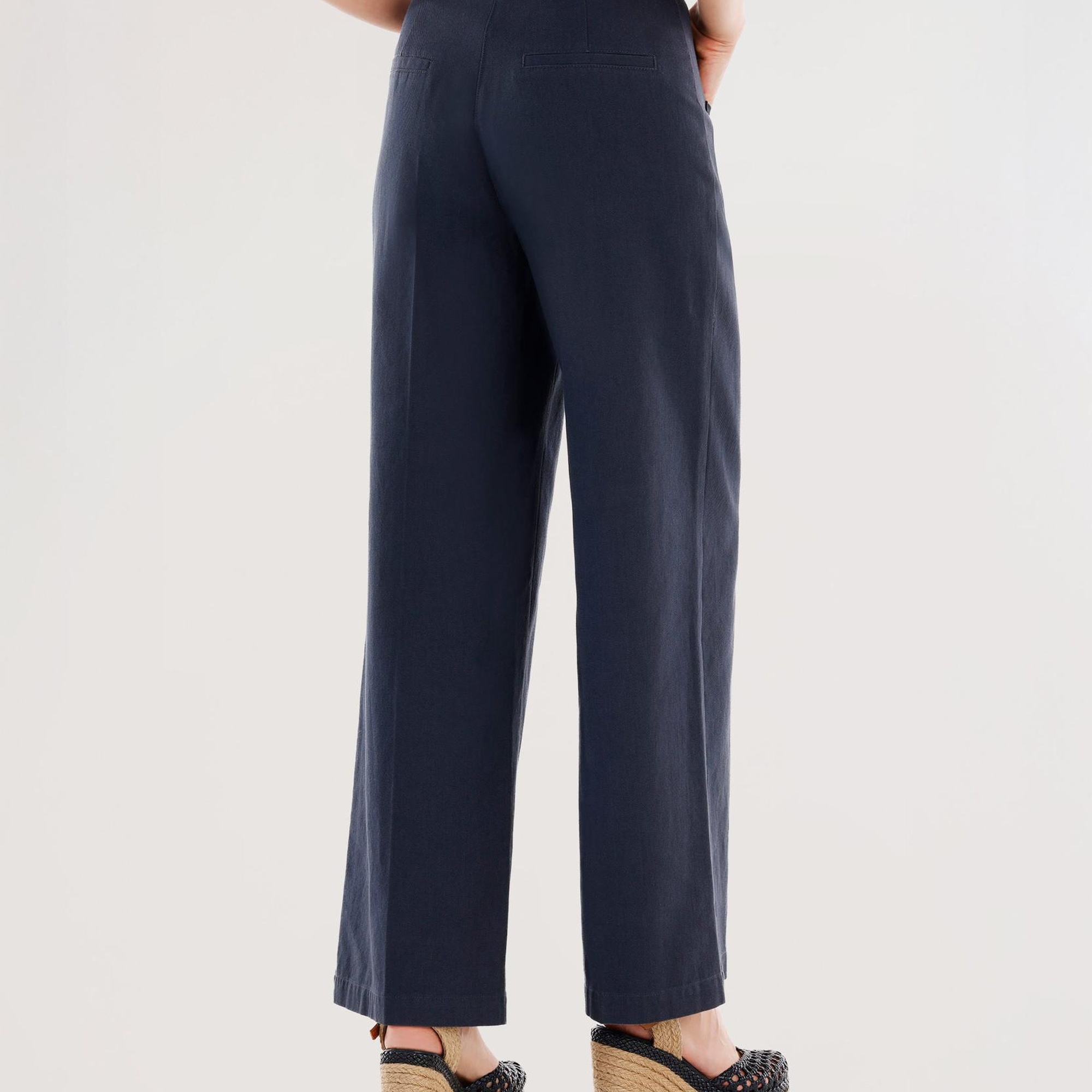 YARGICI Önü Cepli Bol Kesim Pantolon