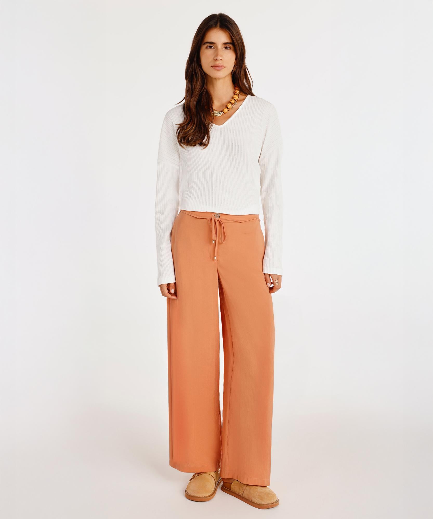  YARGICI Bağlama Detaylı Pantolon