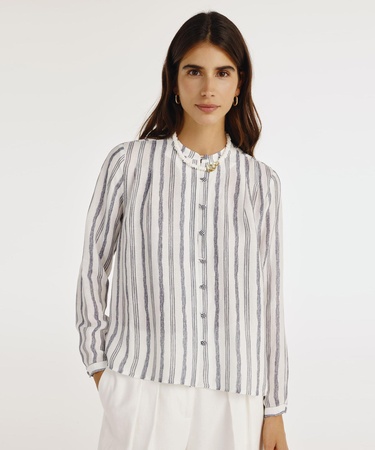  YARGICI Düğme Detaylı Gömlek