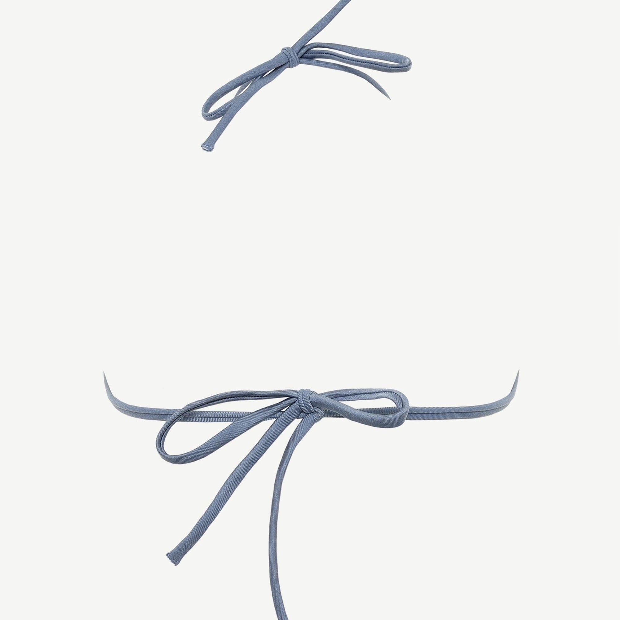 YARGICI Boncuk Detaylı Üçgen Bikini Üst