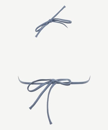  YARGICI Boncuk Detaylı Üçgen Bikini Üst