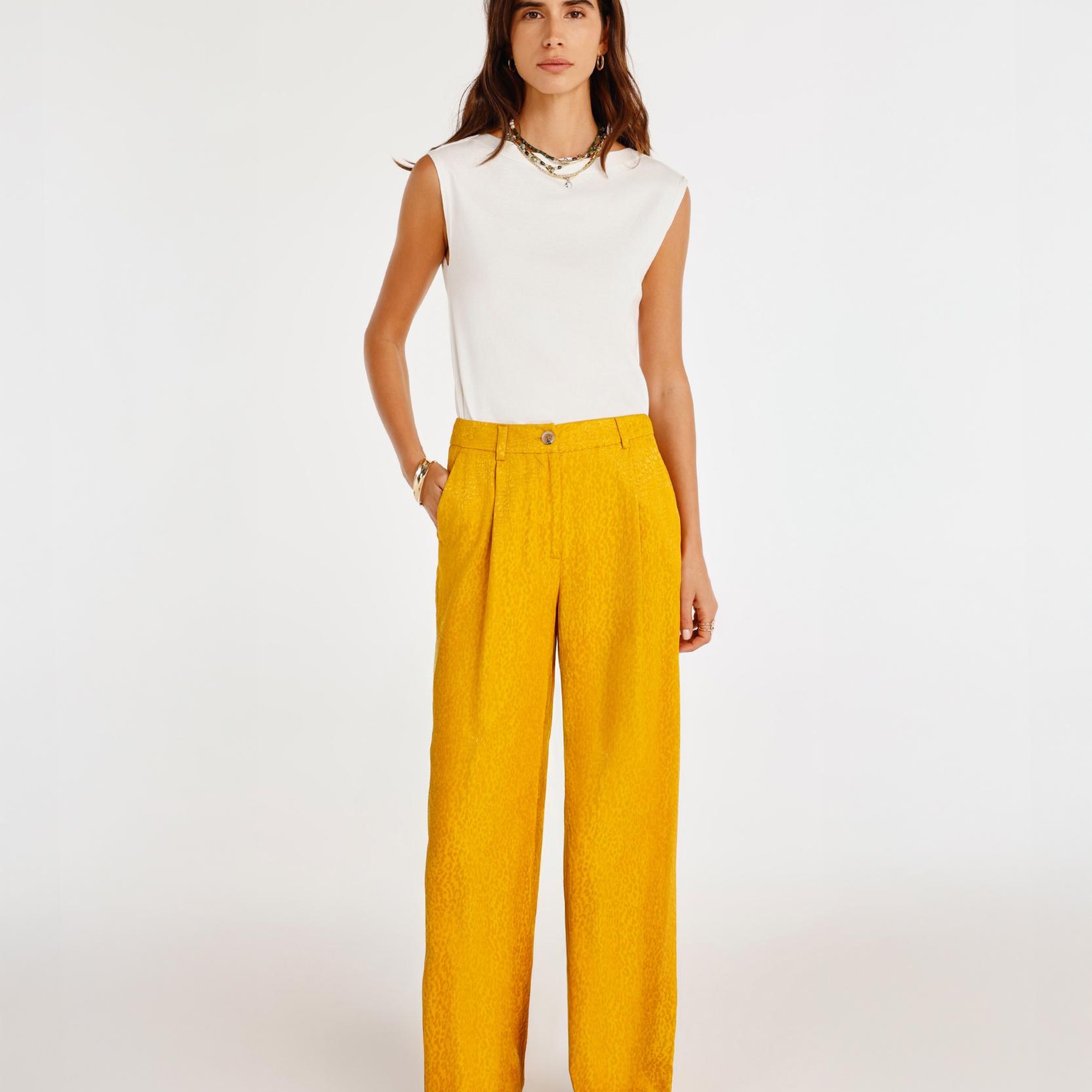 YARGICI Dökümlü Pantolon