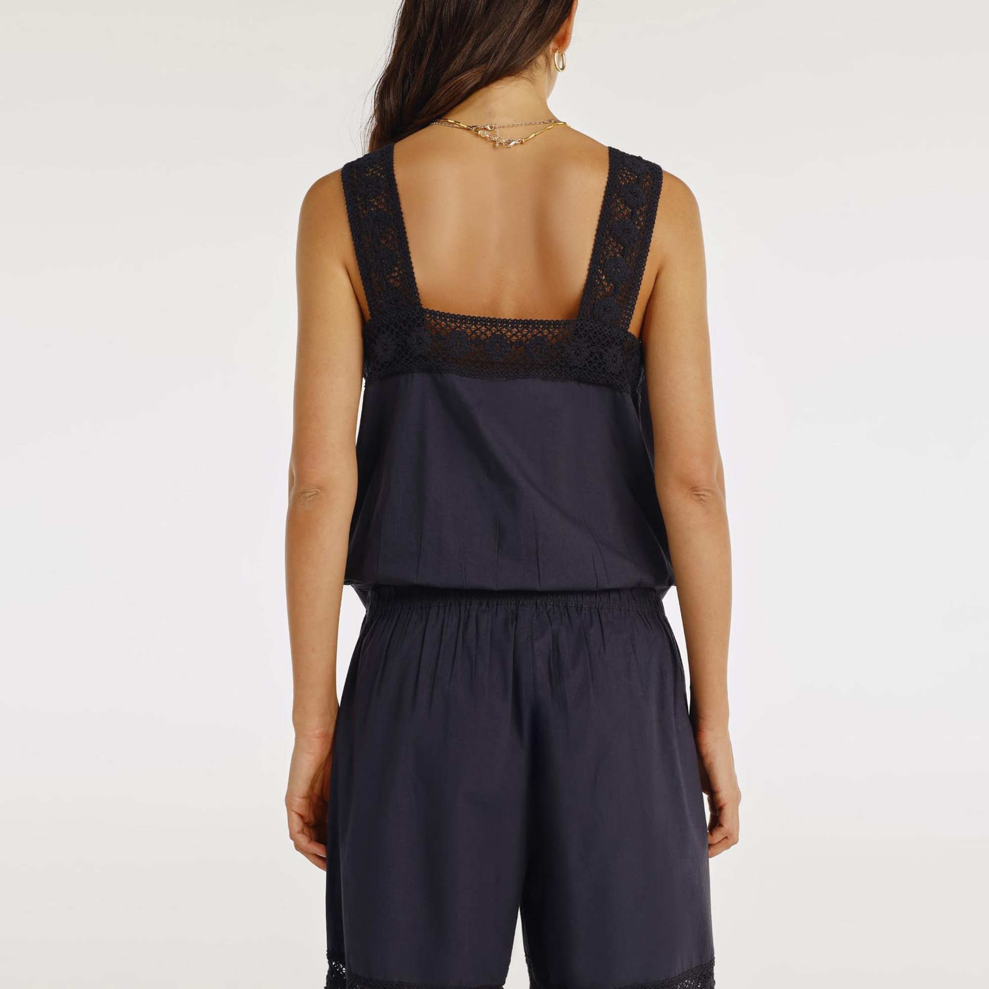 YARGICI Croche Detaylı Şort