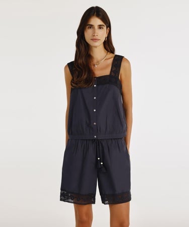  YARGICI Croche Detaylı Şort