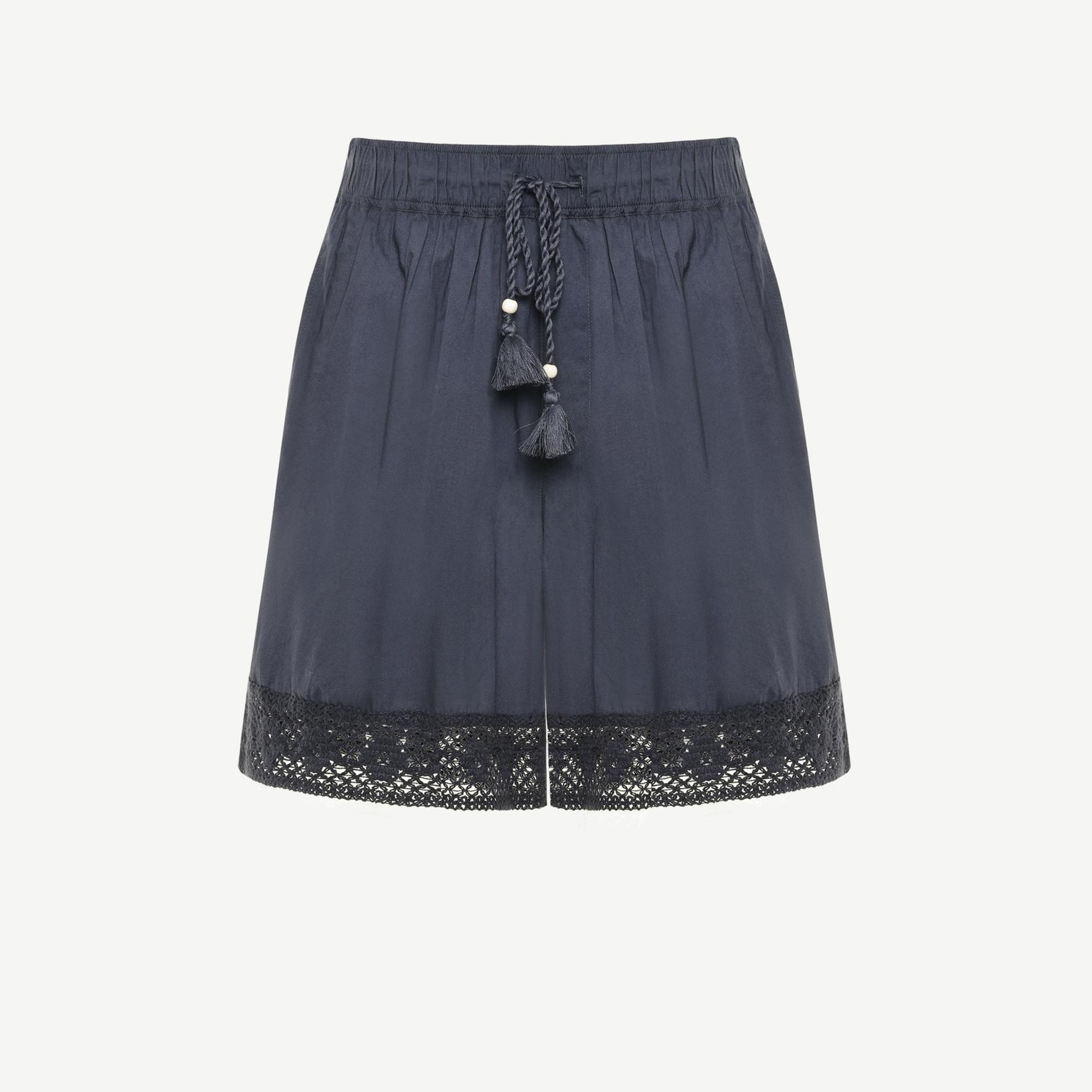 YARGICI Croche Detaylı Şort