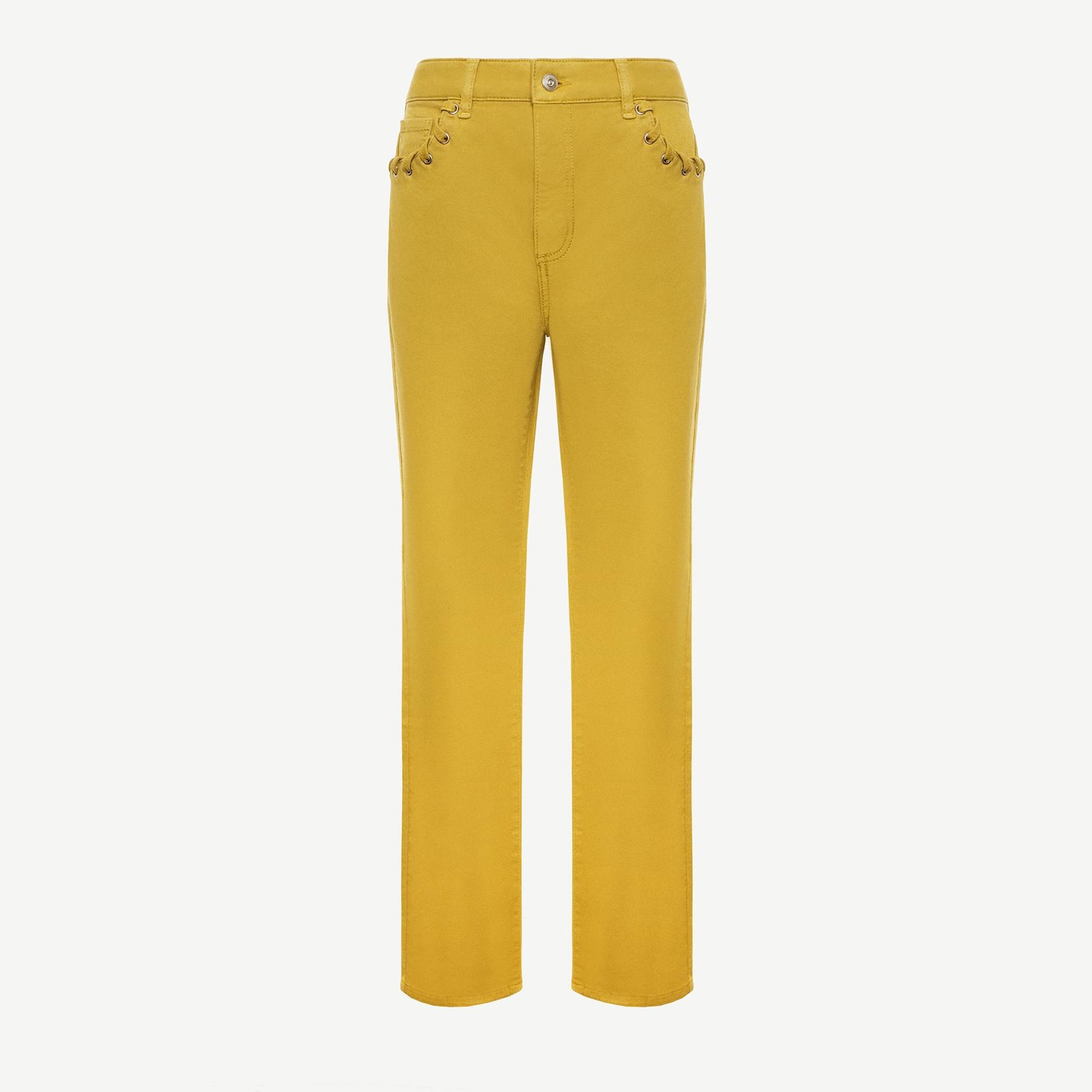 YARGICI Cep Detaylı Dar Kalıp Pantolon