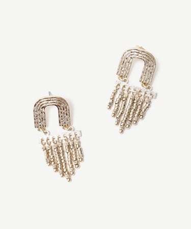  YARGICI Geometrik Formlu Sallantılı Küpe