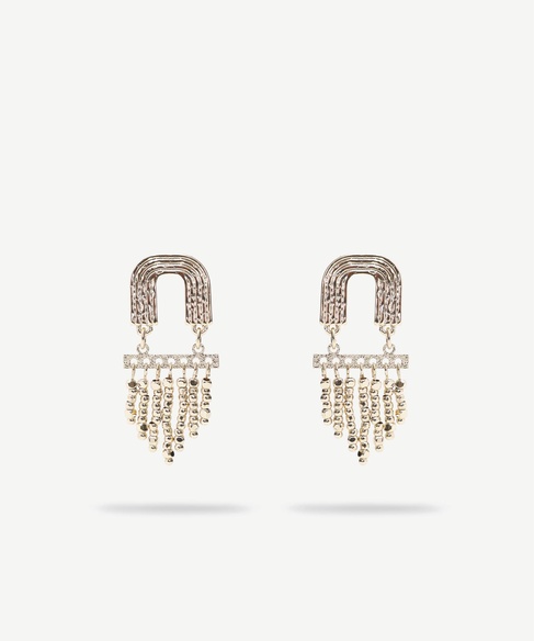  YARGICI Geometrik Formlu Sallantılı Küpe