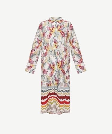  YARGICI Uzun Kollu Gömlek Elbise