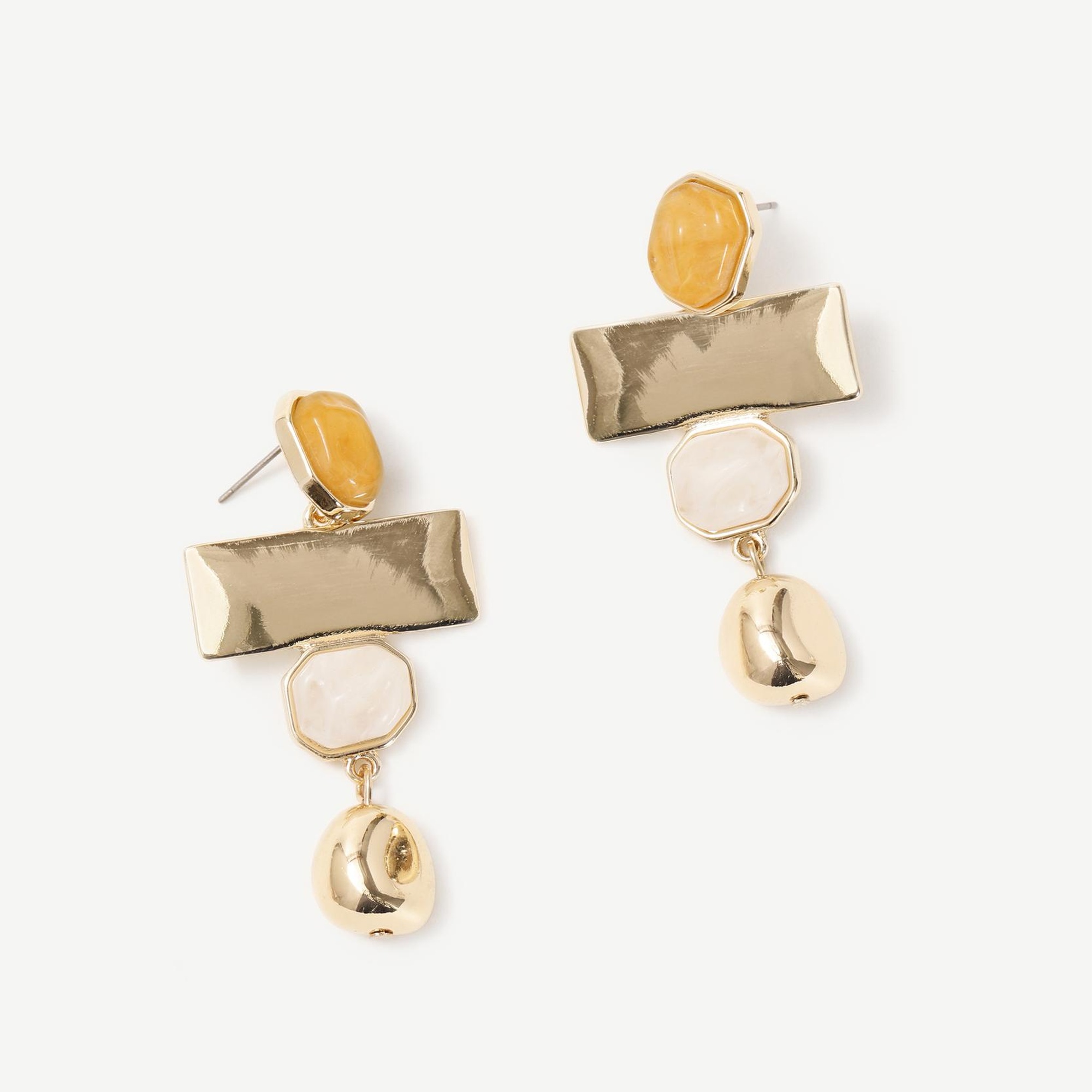 YARGICI Taşlı Sallantılı Küpe