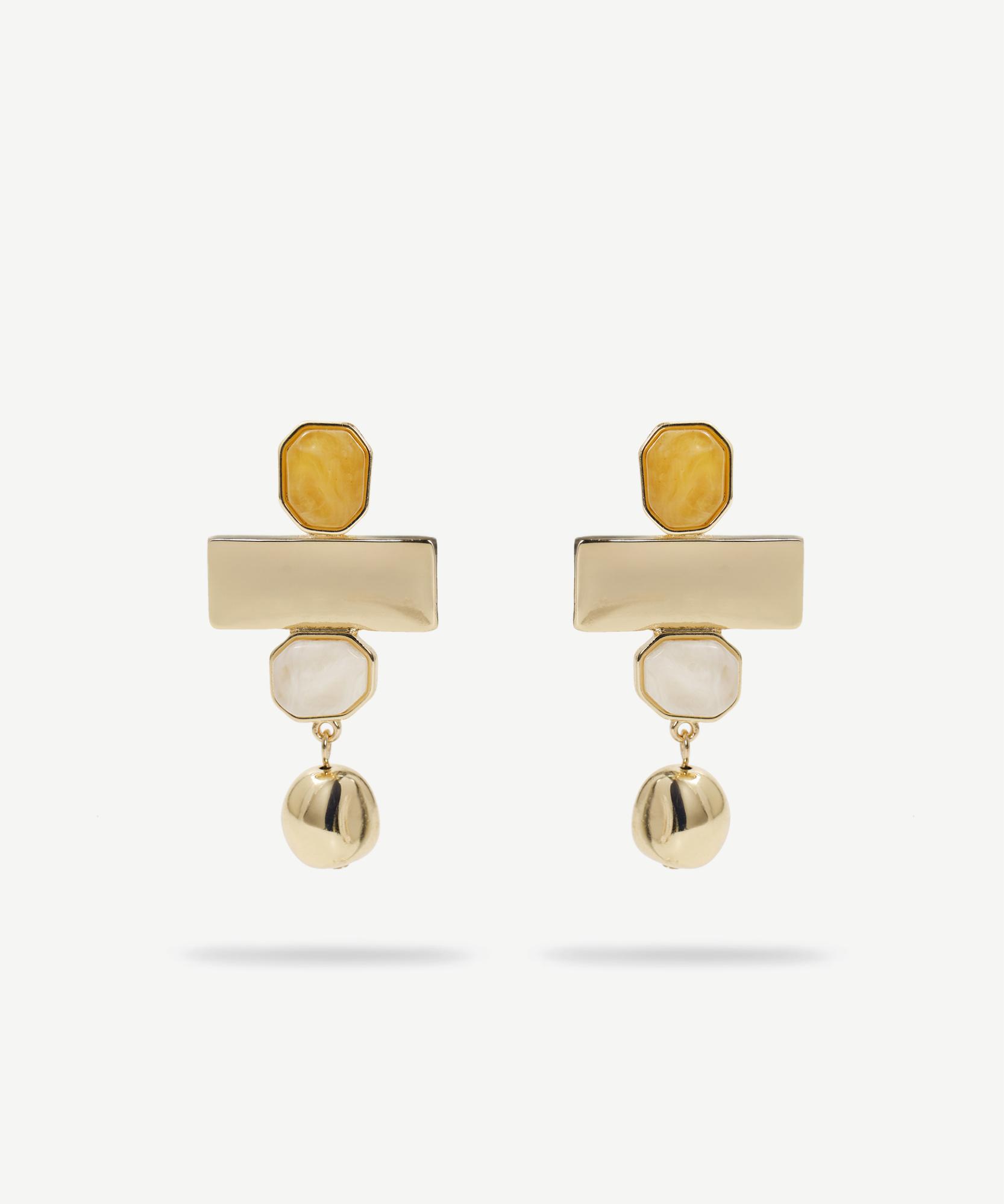  YARGICI Taşlı Sallantılı Küpe