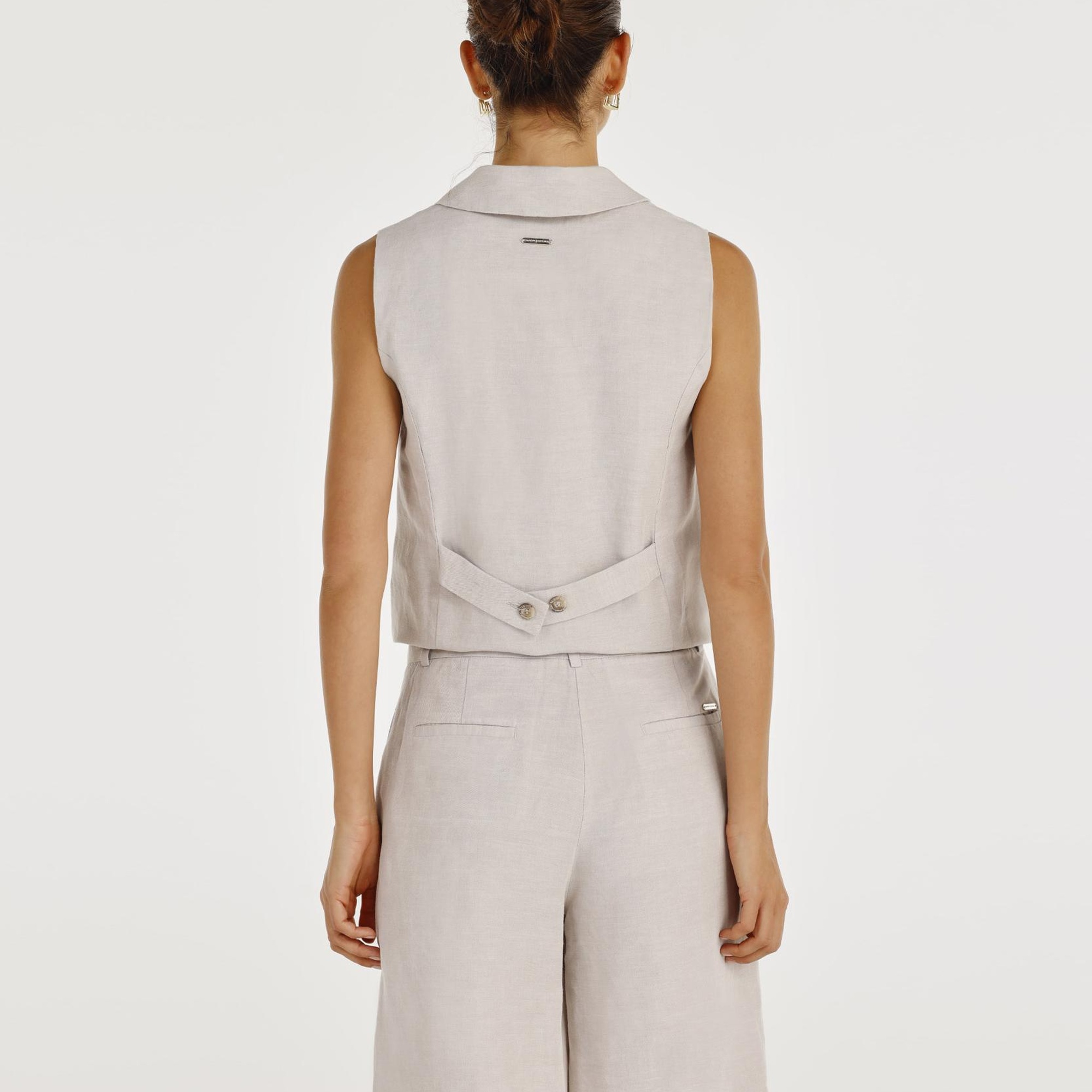 Düz Kalıplı Bermuda