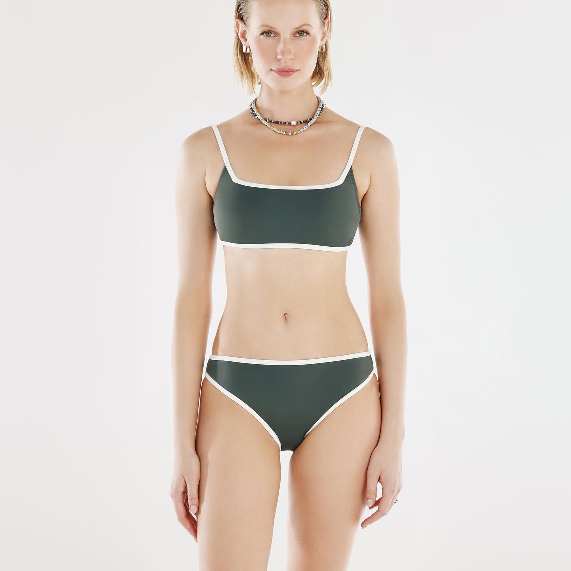 YARGICI Kontrast Detaylı Bikini Üst