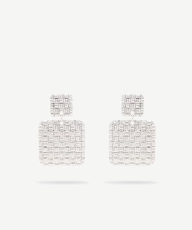  YARGICI Dokulu Gümüş Küpe