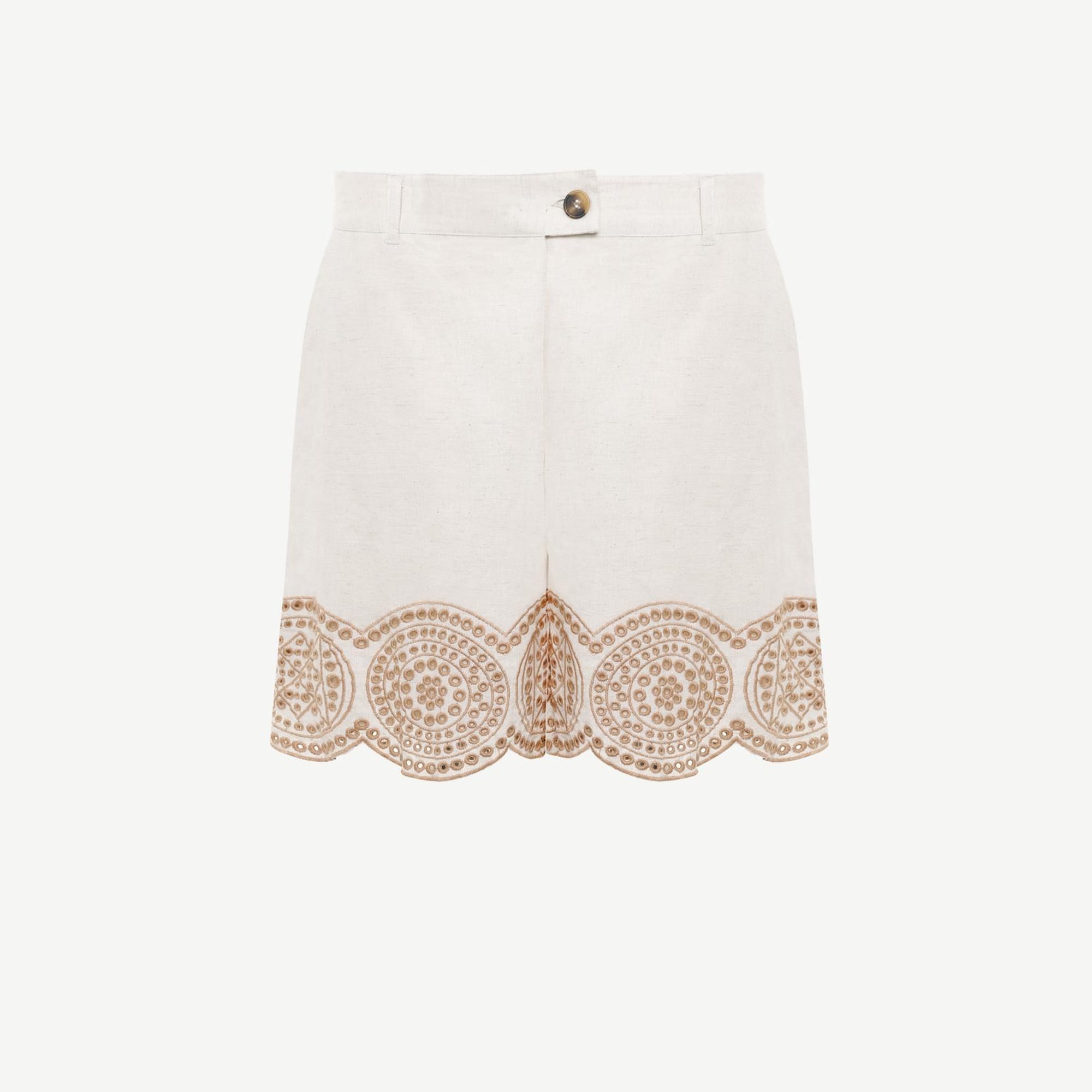 YARGICI Paçası Detaylı Bermuda