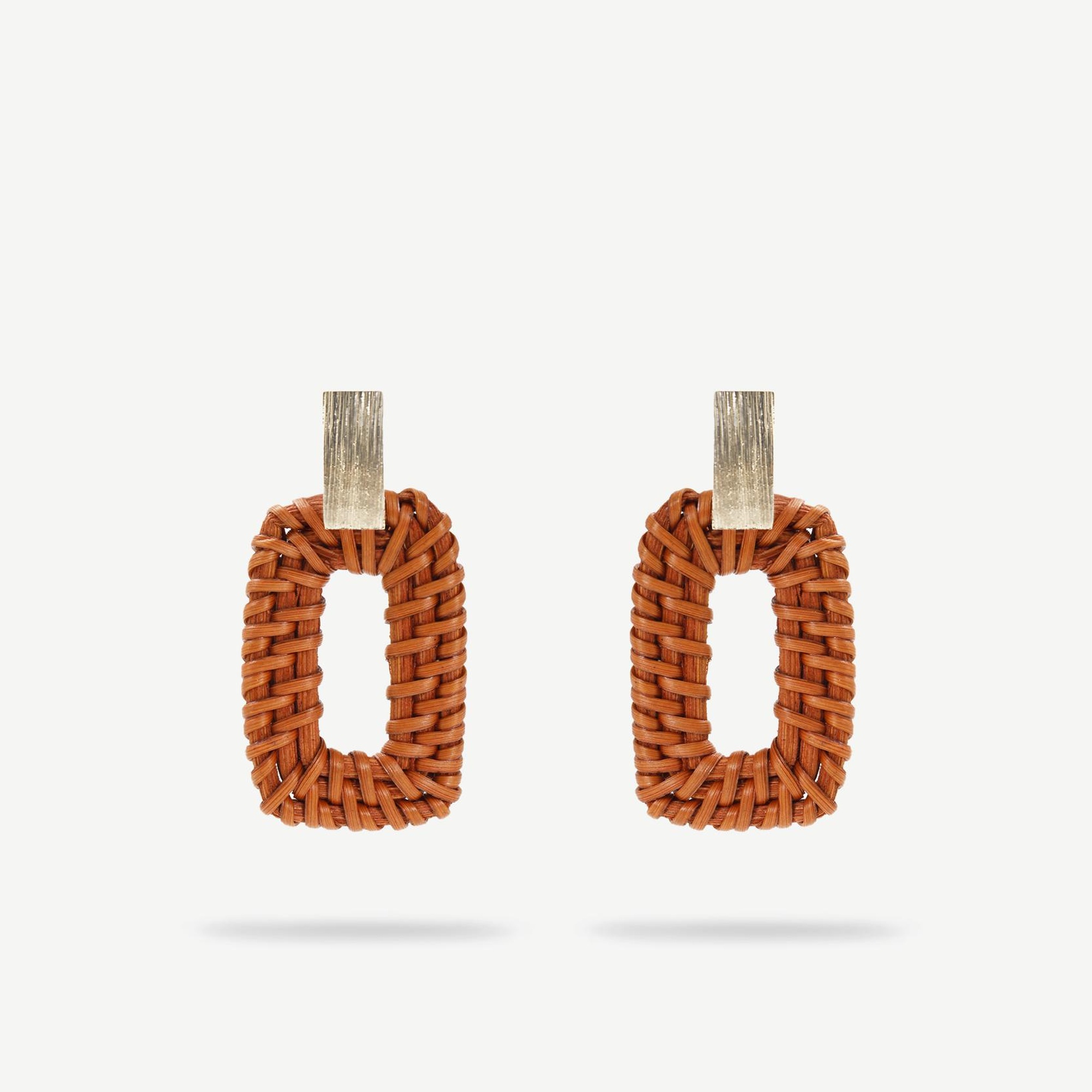 YARGICI Rattan Detaylı Küpe