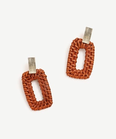  YARGICI Rattan Detaylı Küpe