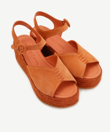  YARGICI Platform Taban Deri Espadril