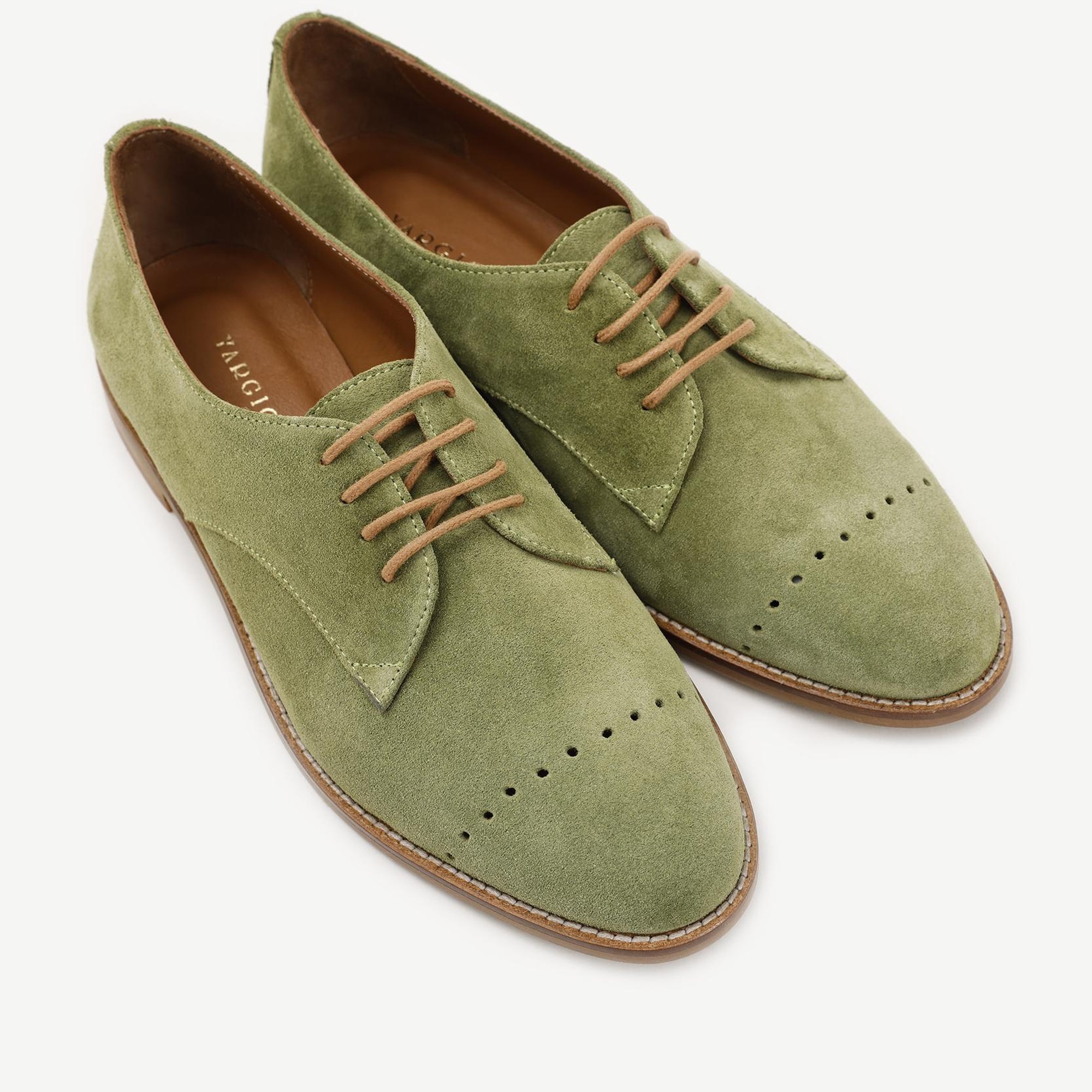 YARGICI Astarsız Yumuşak Deri Bağcıklı Ayakkabı