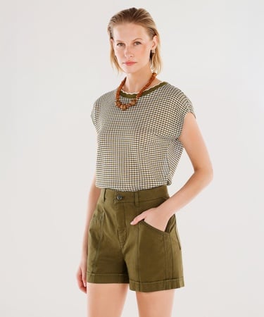  YARGICI Cep Detaylı Bermuda