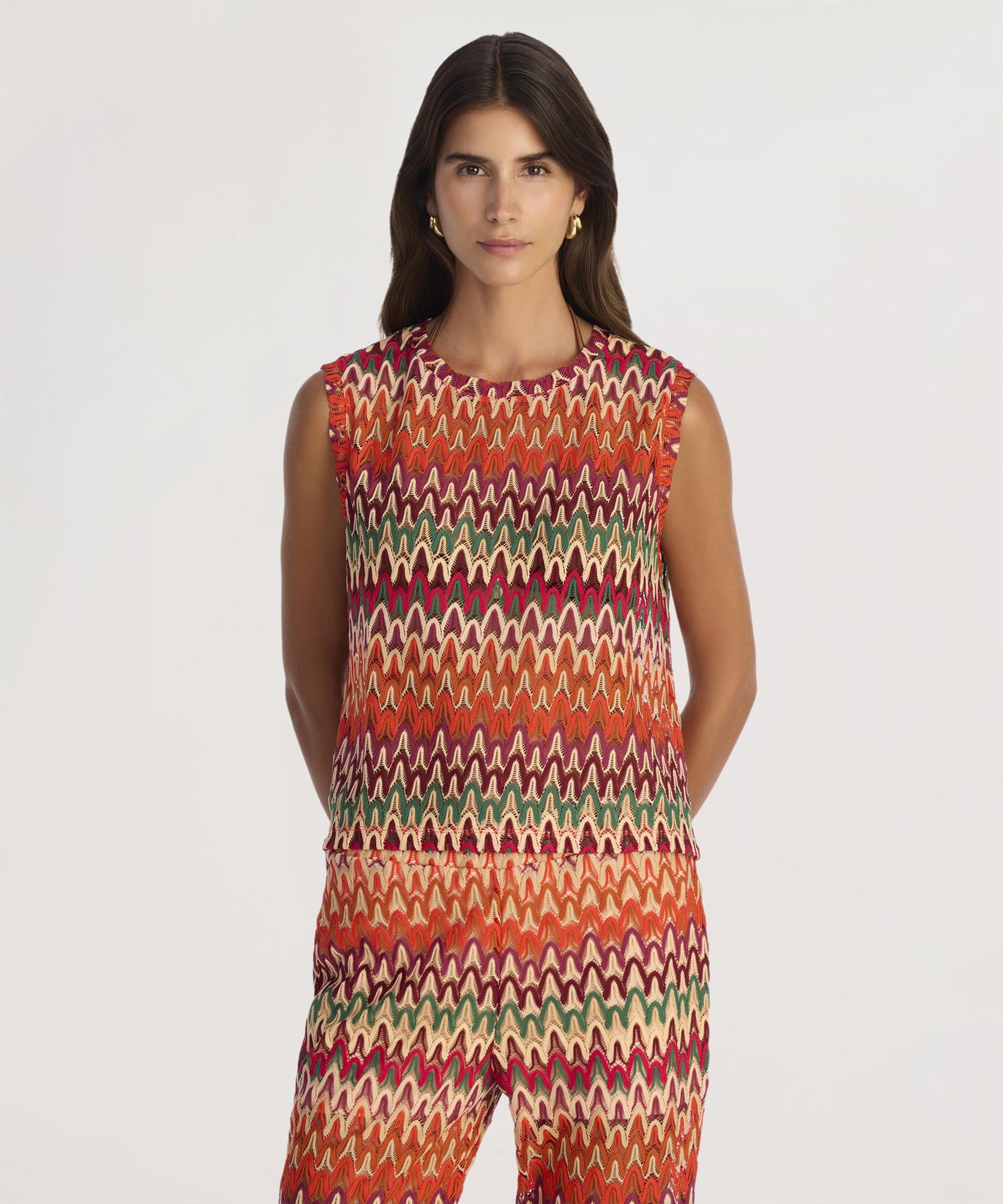  YARGICI Regular Bisiklet Yaka Kolsuz Bluz