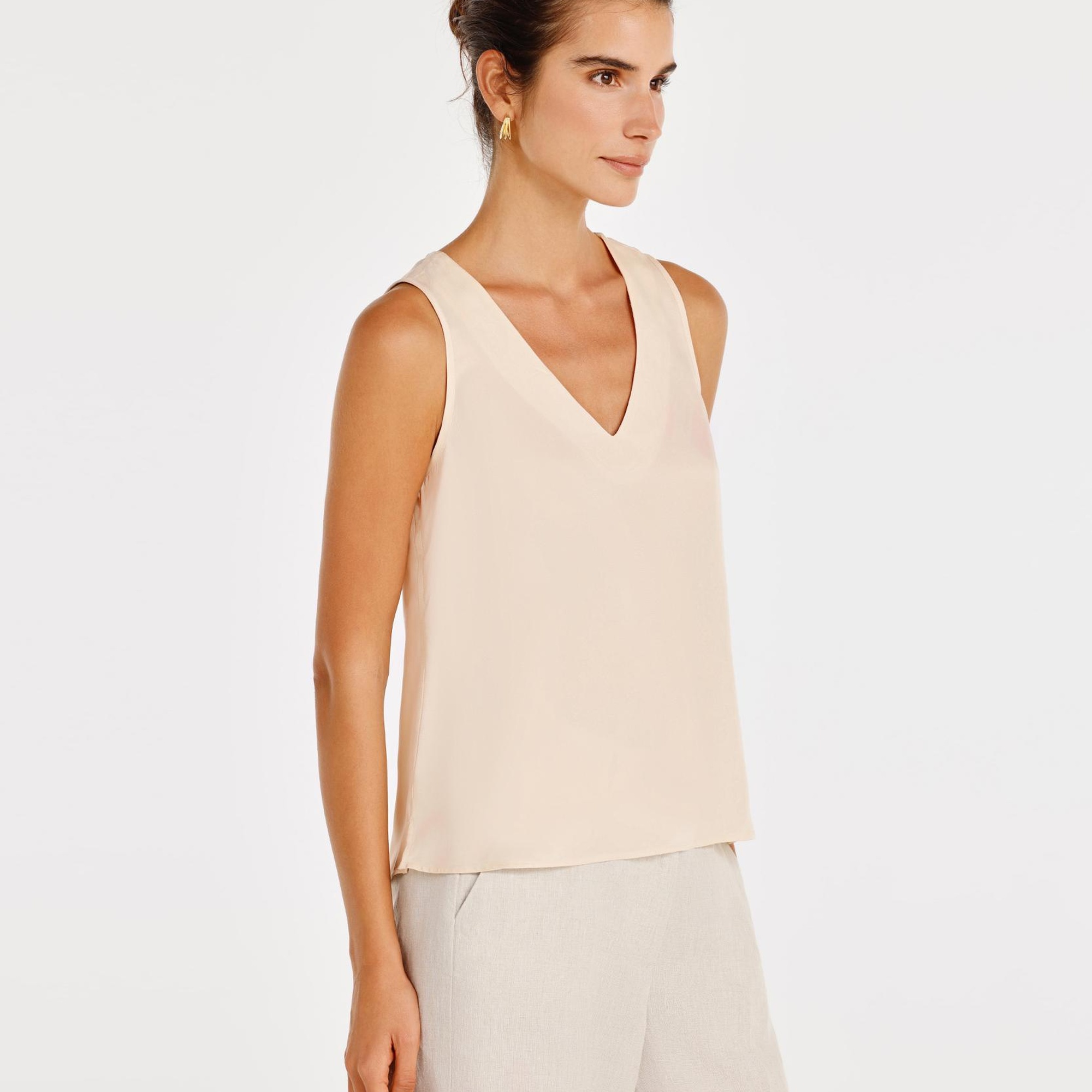 YARGICI Kolsuz V Yaka Bluz