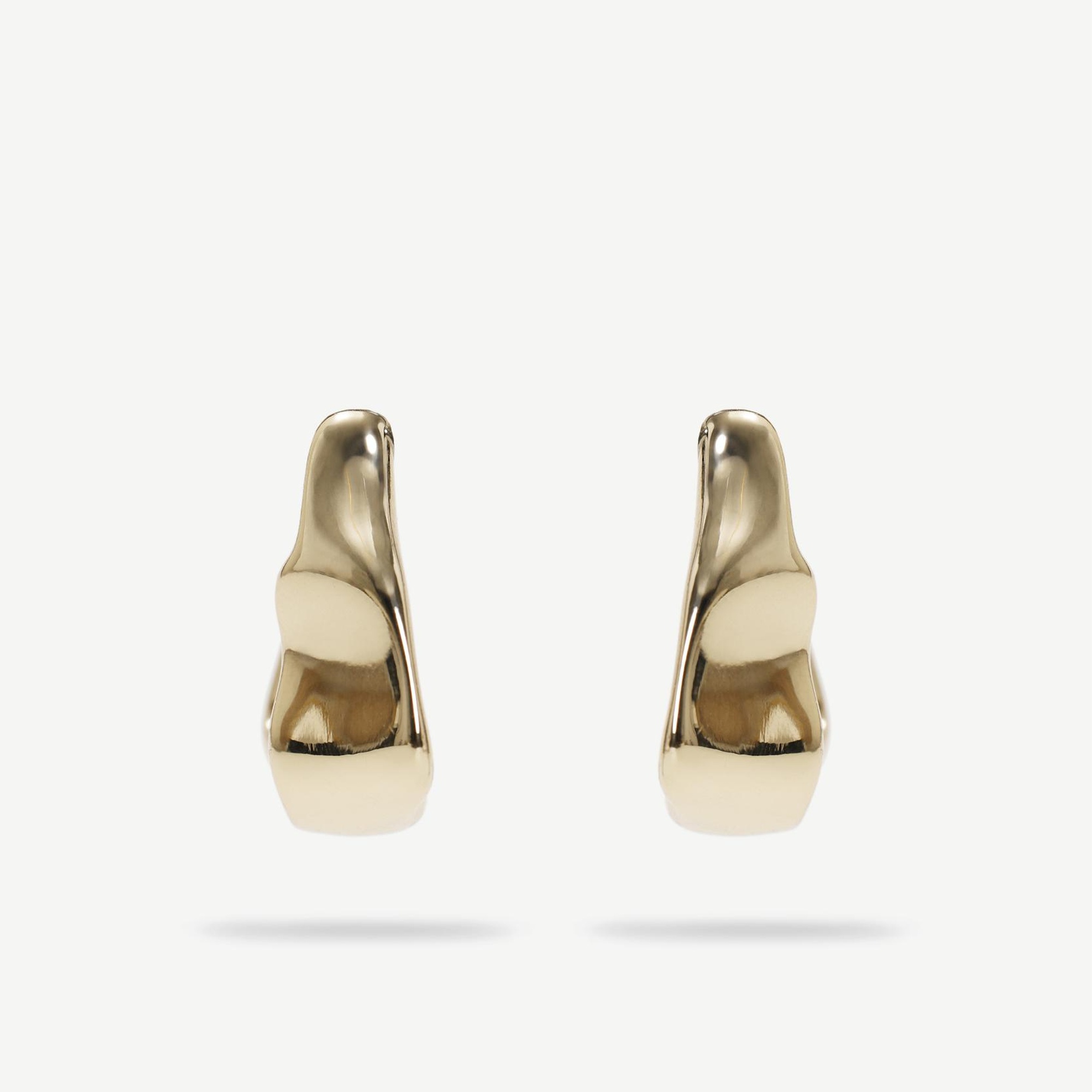 YARGICI Dokulu Gold Küpe