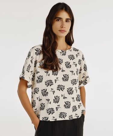  YARGICI Arkası Düğmeli Bluz