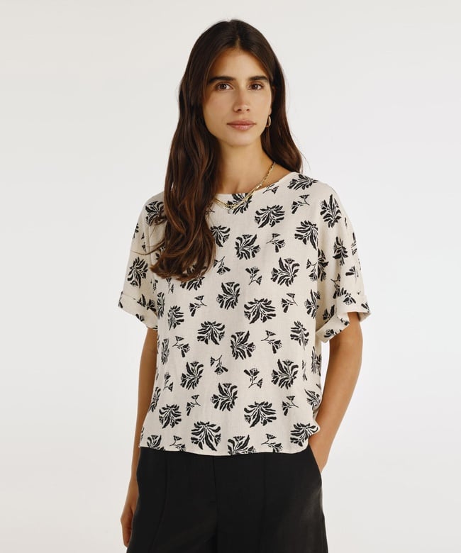  YARGICI Arkası Düğmeli Bluz