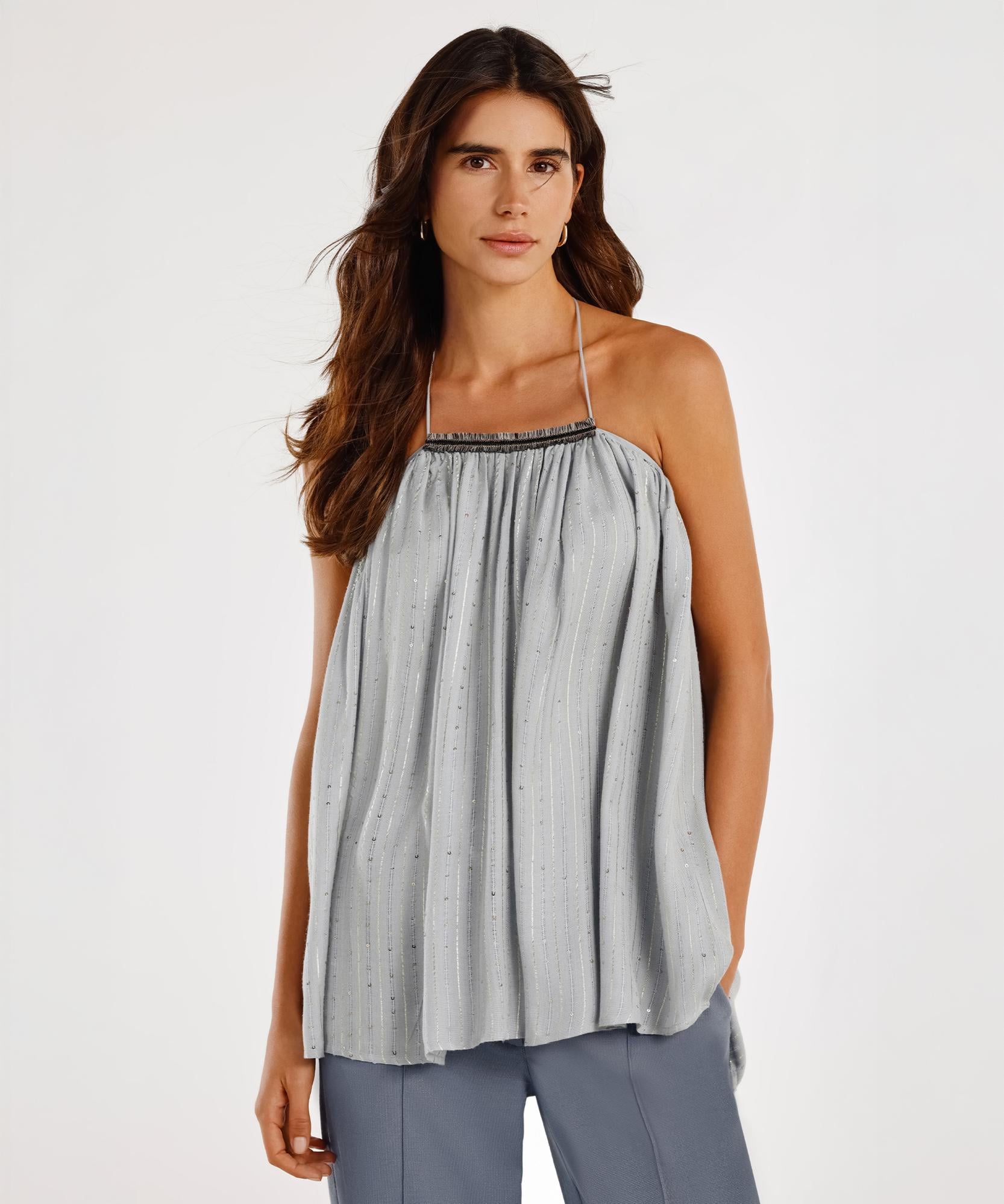  YARGICI Askılı Bluz